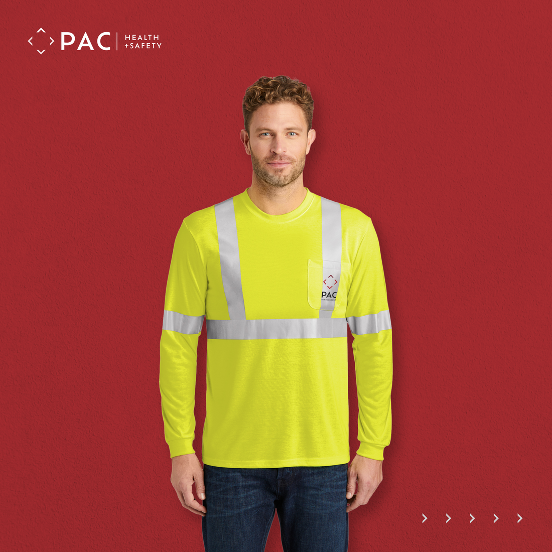 PPE Hi-Vis Long Sleeve T-Shirt