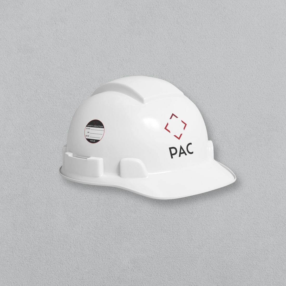 Hard Hat Safety Induction Stickers