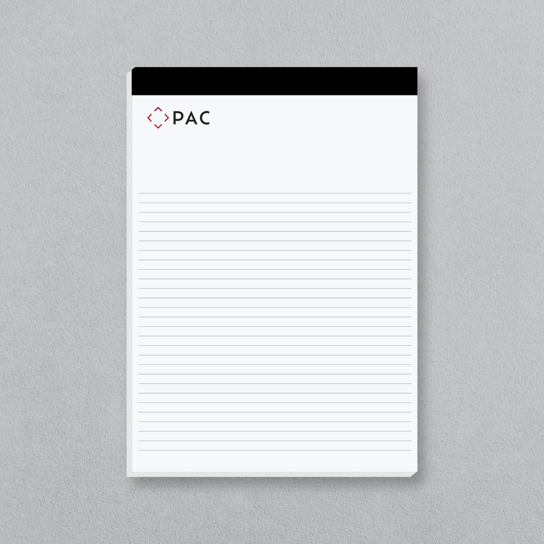 Branded Lined Notepad